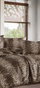 L'essentiel linge de maison Funda Nórdica Leopard Individual 160x220cm 50% Algodón/50% Poliéster Color Marrón y Beige Suave y Duradero